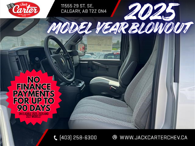 2025 Chevrolet Express 2500 Work Van (Stk: S1249648) in Calgary - Image 10 of 18 2025 Chevrolet Express 2500 Work Van (Stk: S1249648) in Calgary - Image 10 of 18