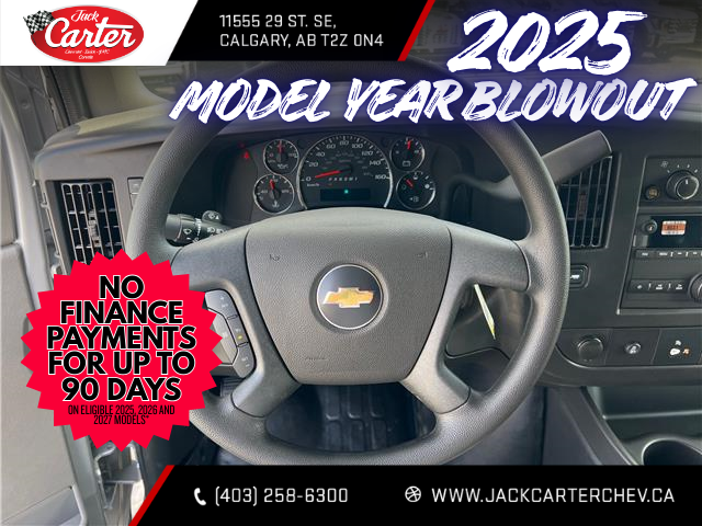 2025 Chevrolet Express 2500 Work Van (Stk: S1249648) in Calgary - Image 11 of 18 2025 Chevrolet Express 2500 Work Van (Stk: S1249648) in Calgary - Image 11 of 18