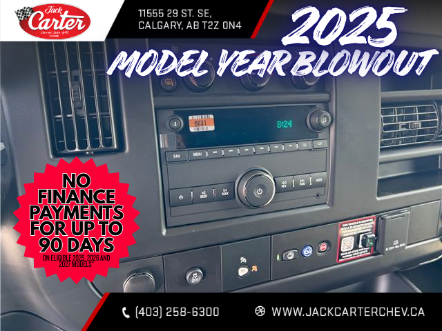 2025 Chevrolet Express 2500 Work Van (Stk: S1249648) in Calgary - Image 13 of 18 2025 Chevrolet Express 2500 Work Van (Stk: S1249648) in Calgary - Image 13 of 18