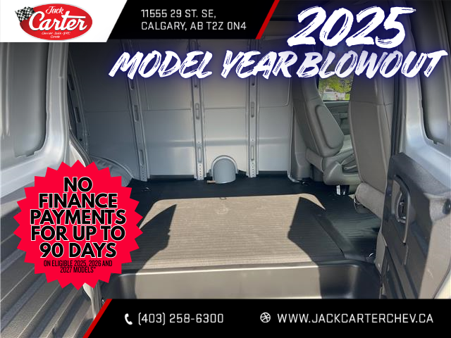 2025 Chevrolet Express 2500 Work Van (Stk: S1249648) in Calgary - Image 17 of 18 2025 Chevrolet Express 2500 Work Van (Stk: S1249648) in Calgary - Image 17 of 18