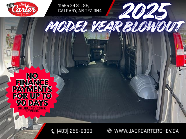 2025 Chevrolet Express 2500 Work Van (Stk: S1249648) in Calgary - Image 18 of 18 2025 Chevrolet Express 2500 Work Van (Stk: S1249648) in Calgary - Image 18 of 18