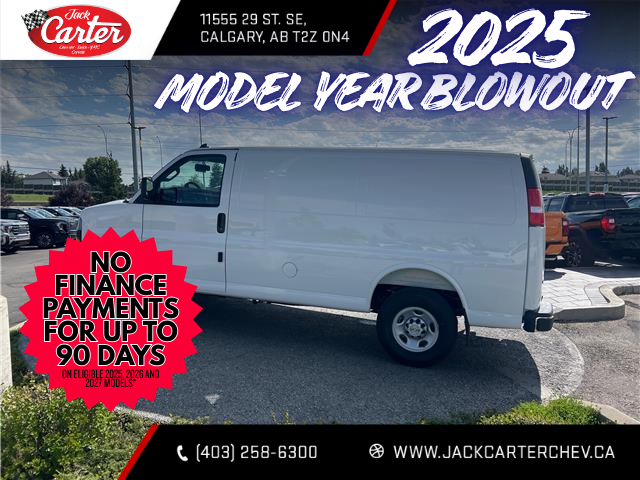 2025 Chevrolet Express 2500 Work Van (Stk: S1251126) in Calgary - Image 2 of 18