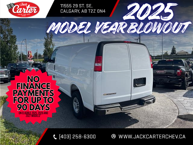 2025 Chevrolet Express 2500 Work Van (Stk: S1251126) in Calgary - Image 3 of 18