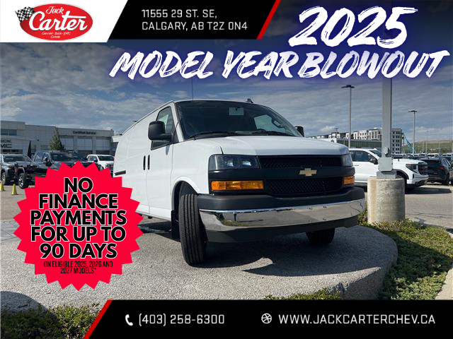 2025 Chevrolet Express 2500 Work Van (Stk: S1251126) in Calgary - Image 7 of 18
