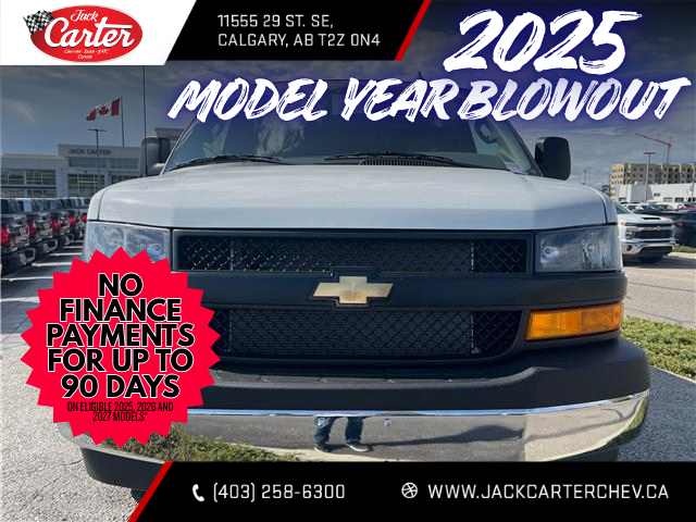 2025 Chevrolet Express 2500 Work Van (Stk: S1251126) in Calgary - Image 8 of 18