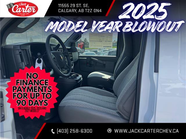 2025 Chevrolet Express 2500 Work Van (Stk: S1251126) in Calgary - Image 10 of 18