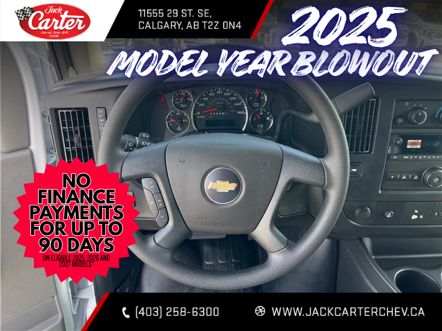 2025 Chevrolet Express 2500 Work Van (Stk: S1251126) in Calgary - Image 11 of 18