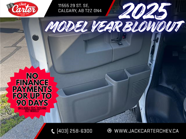 2025 Chevrolet Express 2500 Work Van (Stk: S1251126) in Calgary - Image 16 of 18