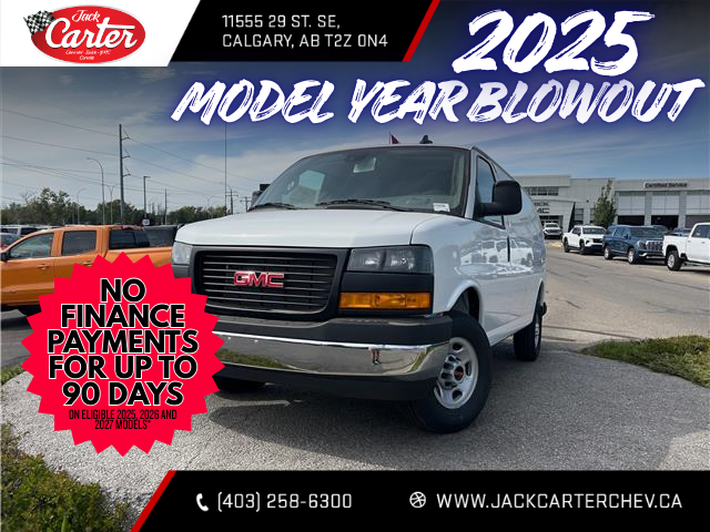 2025 GMC Savana 2500 Work Van (Stk: S1254785) in Calgary - Image 1 of 18