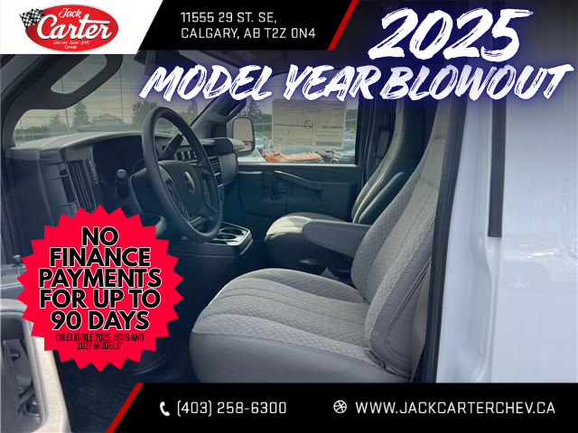 2025 GMC Savana 2500 Work Van (Stk: S1254785) in Calgary - Image 10 of 18