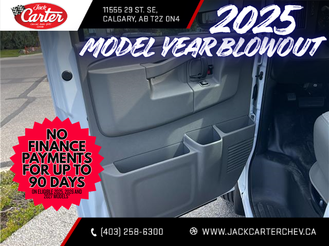 2025 GMC Savana 2500 Work Van (Stk: S1254785) in Calgary - Image 16 of 18