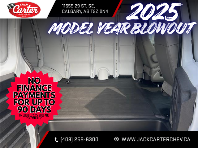 2025 GMC Savana 2500 Work Van (Stk: S1254785) in Calgary - Image 17 of 18