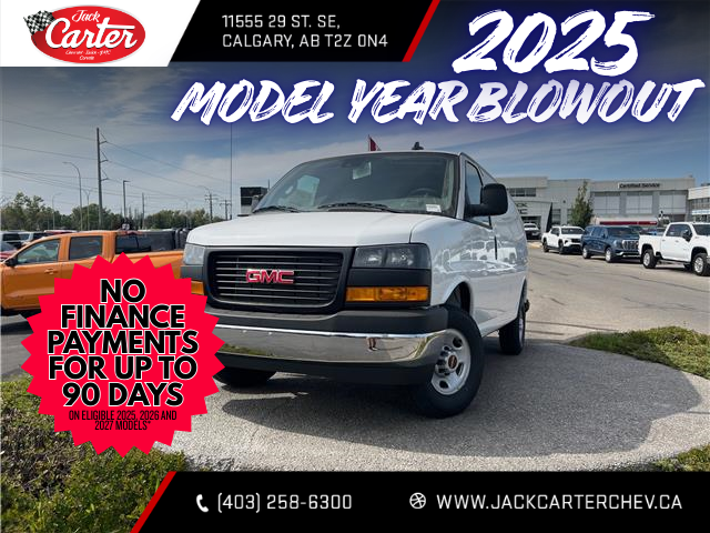 2025 GMC Savana 2500 Work Van (Stk: S1254781) in Calgary - Image 1 of 18