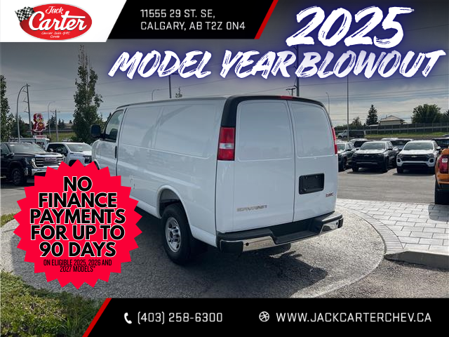 2025 GMC Savana 2500 Work Van (Stk: S1254781) in Calgary - Image 3 of 18