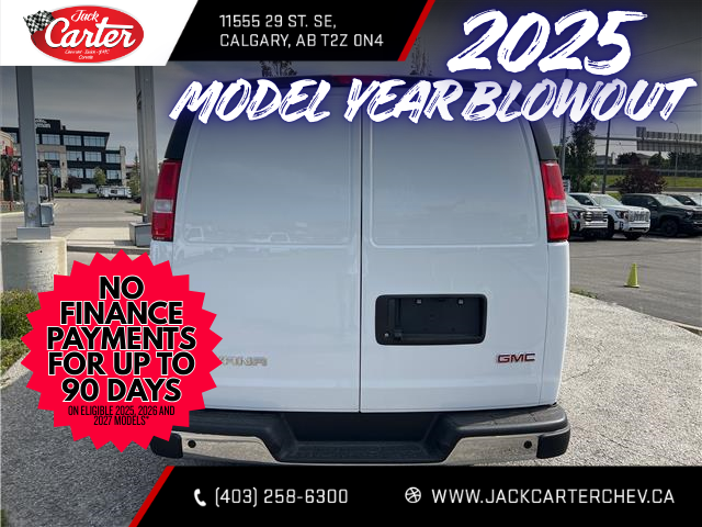 2025 GMC Savana 2500 Work Van (Stk: S1254781) in Calgary - Image 4 of 18