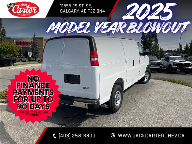 2025 GMC Savana 2500 Work Van (Stk: S1254781) in Calgary - Image 5 of 18