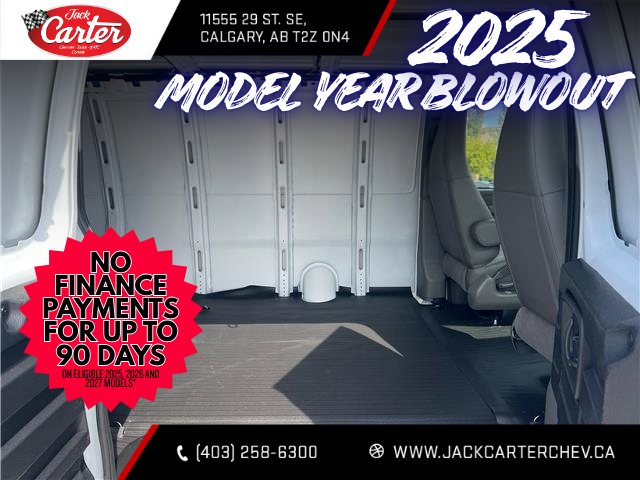 2025 GMC Savana 2500 Work Van (Stk: S1254781) in Calgary - Image 17 of 18