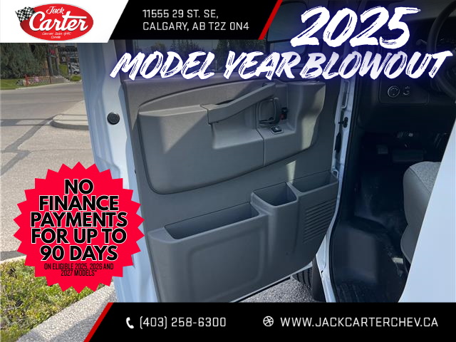 2025 GMC Savana 2500 Work Van (Stk: S1254779) in Calgary - Image 16 of 18