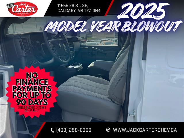 2025 GMC Savana 2500 Work Van (Stk: S1254779) in Calgary - Image 10 of 18