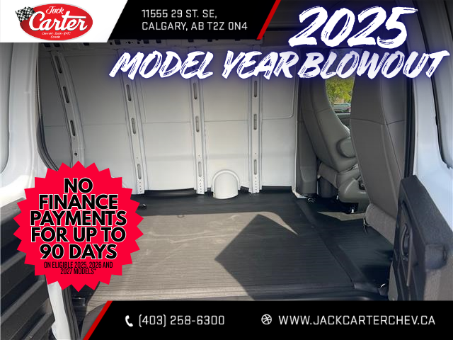 2025 GMC Savana 2500 Work Van (Stk: S1254779) in Calgary - Image 17 of 18