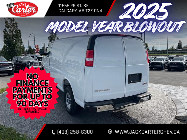 2025 GMC Savana 2500 Work Van (Stk: S1254777) in Calgary - Image 3 of 18