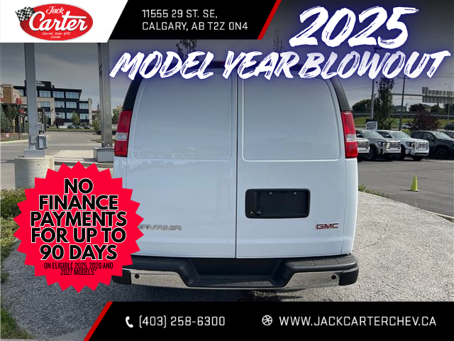 2025 GMC Savana 2500 Work Van (Stk: S1254777) in Calgary - Image 4 of 18