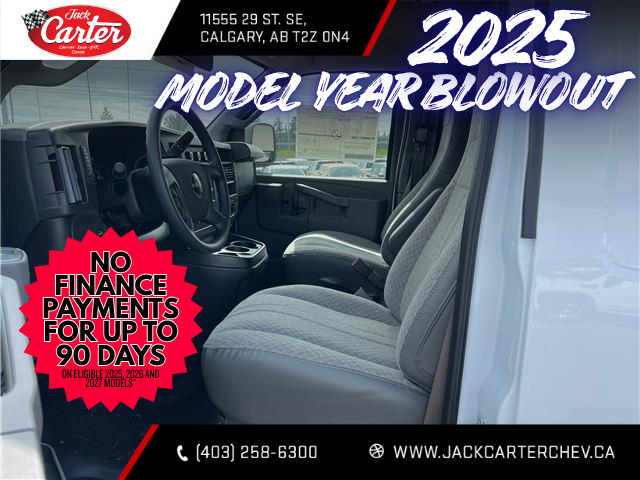 2025 GMC Savana 2500 Work Van (Stk: S1254777) in Calgary - Image 10 of 18