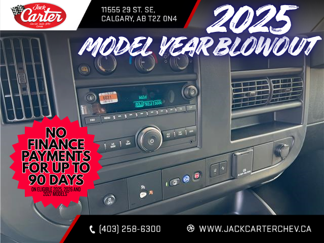 2025 GMC Savana 2500 Work Van (Stk: S1254777) in Calgary - Image 13 of 18