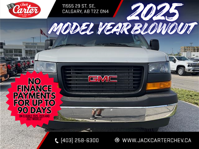 2025 GMC Savana 2500 Work Van (Stk: S1254777) in Calgary - Image 8 of 18