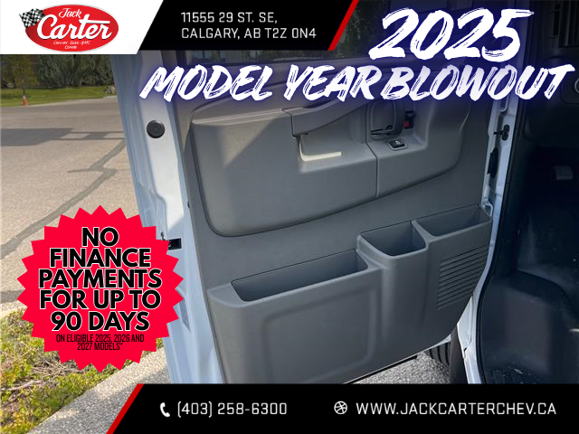 2025 GMC Savana 2500 Work Van (Stk: S1254777) in Calgary - Image 16 of 18