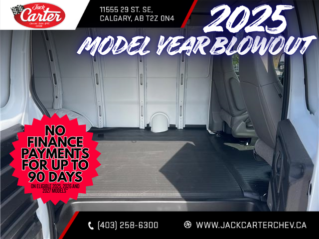 2025 GMC Savana 2500 Work Van (Stk: S1254777) in Calgary - Image 17 of 18