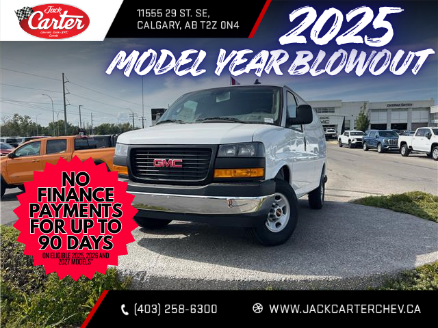 2025 GMC Savana 2500 Work Van (Stk: S1257655) in Calgary - Image 1 of 18