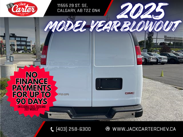 2025 GMC Savana 2500 Work Van (Stk: S1257655) in Calgary - Image 4 of 18