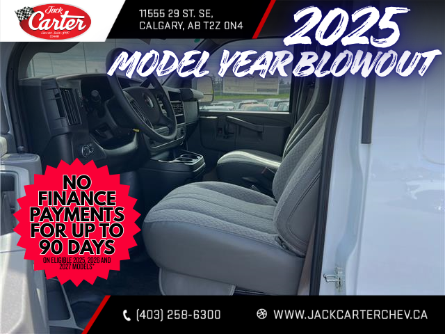 2025 GMC Savana 2500 Work Van (Stk: S1257655) in Calgary - Image 10 of 18