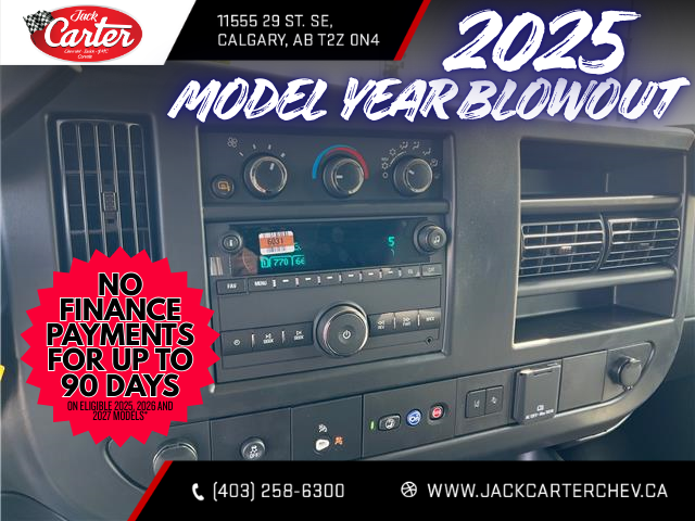 2025 GMC Savana 2500 Work Van (Stk: S1257655) in Calgary - Image 13 of 18