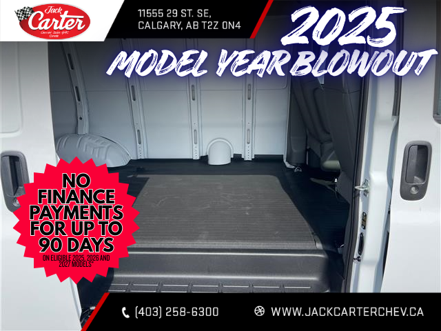 2025 GMC Savana 2500 Work Van (Stk: S1257655) in Calgary - Image 17 of 18