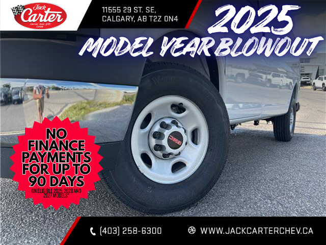 2025 GMC Savana 2500 Work Van (Stk: S1257655) in Calgary - Image 9 of 18