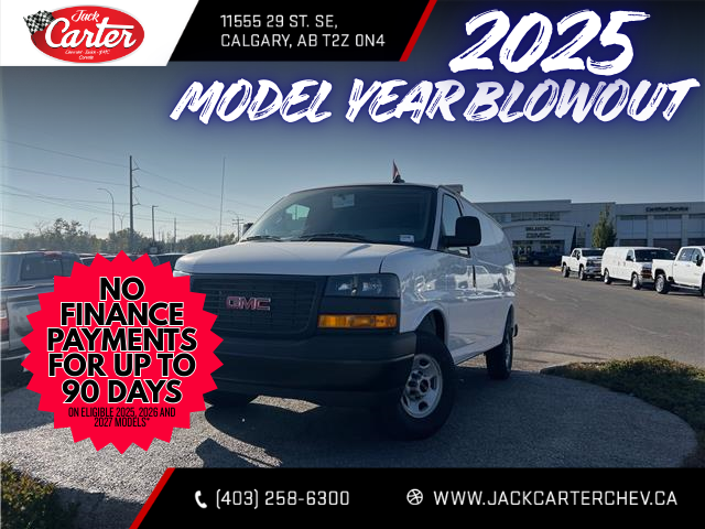 2025 GMC Savana 2500 Work Van (Stk: S1264500) in Calgary - Image 1 of 18