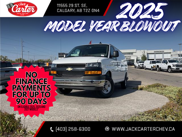 2025 Chevrolet Express 2500 Work Van (Stk: S1236630) in Calgary - Image 1 of 18