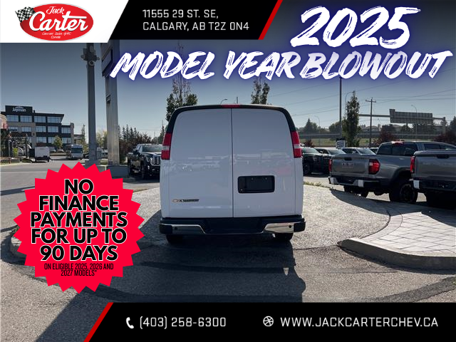 2025 Chevrolet Express 2500 Work Van (Stk: S1236630) in Calgary - Image 4 of 18