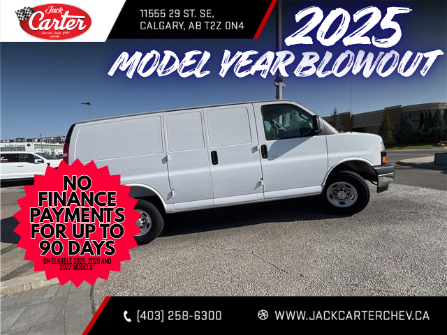 2025 Chevrolet Express 2500 Work Van (Stk: S1236630) in Calgary - Image 6 of 18