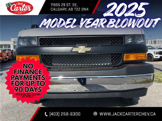 2025 Chevrolet Express 2500 Work Van (Stk: S1236630) in Calgary - Image 8 of 18