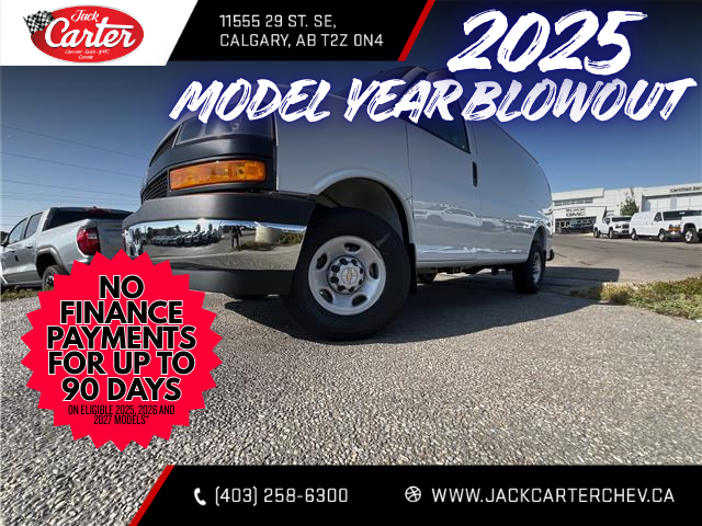 2025 Chevrolet Express 2500 Work Van (Stk: S1236630) in Calgary - Image 9 of 18