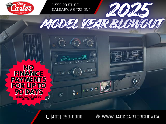 2025 Chevrolet Express 2500 Work Van (Stk: S1236630) in Calgary - Image 14 of 18