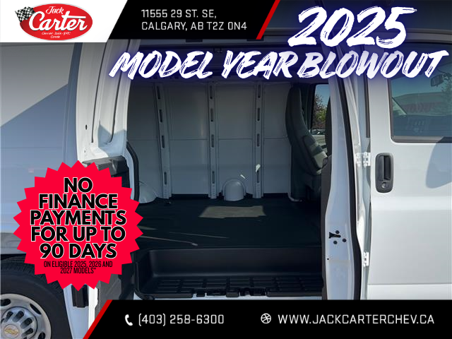 2025 Chevrolet Express 2500 Work Van (Stk: S1236630) in Calgary - Image 17 of 18