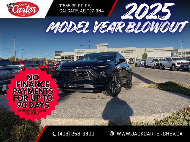 2025 Chevrolet Blazer RS (Stk: SS270395) in Calgary - Image 1 of 22
