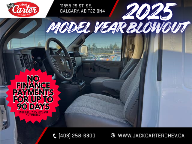 2025 GMC Savana 2500 Work Van (Stk: S1264478) in Calgary - Image 10 of 18