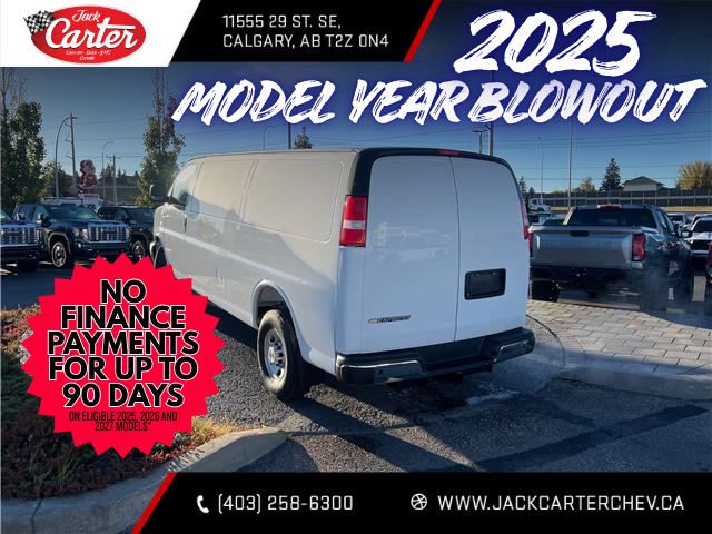 2025 Chevrolet Express 3500 Work Van (Stk: S1267132) in Calgary - Image 3 of 18
