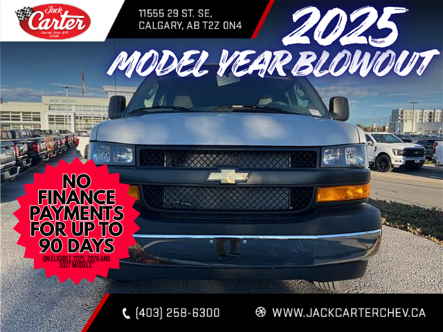 2025 Chevrolet Express 3500 Work Van (Stk: S1267132) in Calgary - Image 8 of 18