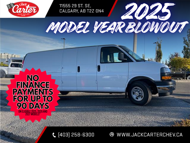 2025 Chevrolet Express 3500 Work Van (Stk: S1267132) in Calgary - Image 6 of 18